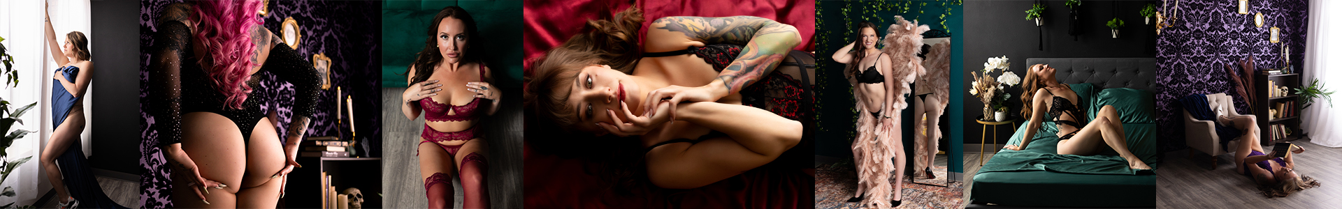 Boudoir Photography Images taken at Emerald Fox Boudoir in Aurora, Colorado